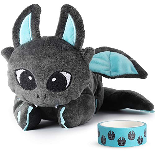 corimori 1845 - Drache "Spark" Mäppchen Federmäppchen, Jungen Mädchen Teenager, Schwarz corimori 1845 - Drache "Spark" Mäppchen Federmäppchen, Jungen Mädchen Teenager, Schwarz von corimori