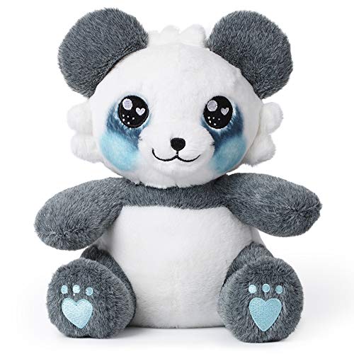 corimori 1849 - „MEI“ der Panda Plüschtier Kuscheltier Stofftier, Kinder Baby Jungen Mädchen, 26cm, Blau Weiß Grau von corimori