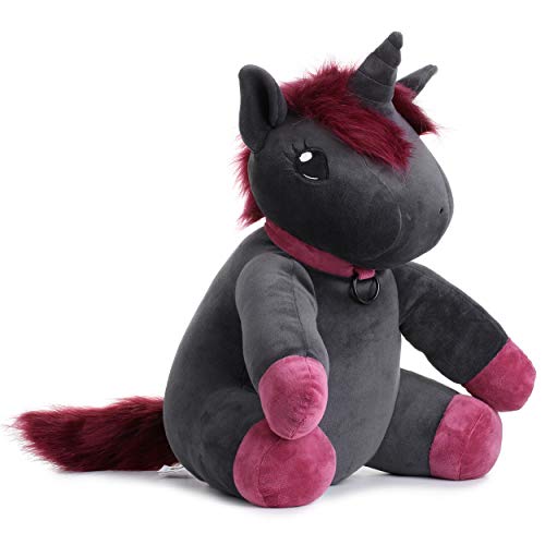 corimori - Ruby das Punk-Einhorn, XL Plüschtier für Jungen und Mädchen, 45 cm, Schwarz von corimori