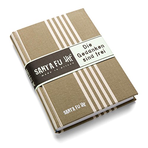 Tagebuch / Gästebuch / Notizbuch Die Gedanken sind frei - Santa Fu Tage- und Nächtebuch - lustiges Geschenk für Juristen von corpus delicti