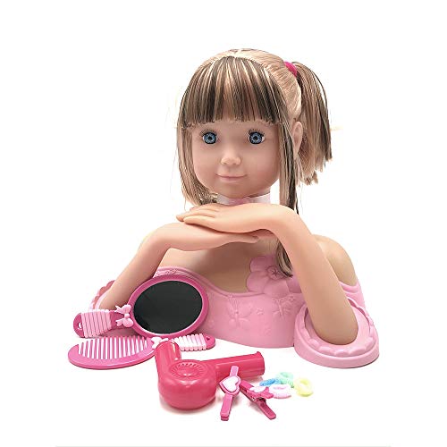 Tachan CPA Toy Group Trading s.l Puppe Büste mit Friseurset (772T00402) von Tachan