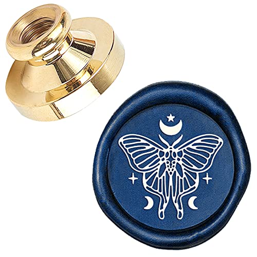 CRASPIRE Wachssiegel Stempel Motte 25mm Vintage Siegellack Stempel Messing Kopf Nur Für Umschlag Karte Einladungen Geschenk Hochzeit Halloween Weihnachten Neujahr CRASPIRE Wachssiegel Stempel Motte 25mm Vintage Siegellack Stempel Messing Kopf Nur Für Umschlag Karte Einladungen Geschenk Hochzeit Halloween Weihnachten Neujahr von craspire
