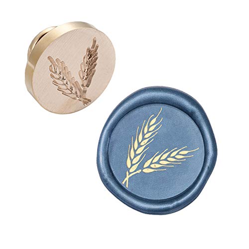 CRASPIRE Wax Seal Stamp Head Ährchen Weizen Abnehmbare Versiegelung Messing Stamp Head Für Kreative Geschenkumschläge Einladungskarten Dekoration CRASPIRE Wax Seal Stamp Head Ährchen Weizen Abnehmbare Versiegelung Messing Stamp Head Für Kreative Geschenkumschläge Einladungskarten Dekoration von craspire