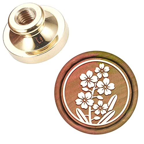 craspire Wax Seal Stempelkopf Vergissmeinnicht Abnehmbare Versiegelung Messing Stempelkopf Für Kreative Geschenkumschläge Einladungskarten Dekoration craspire Wax Seal Stempelkopf Vergissmeinnicht Abnehmbare Versiegelung Messing Stempelkopf Für Kreative Geschenkumschläge Einladungskarten Dekoration von craspire