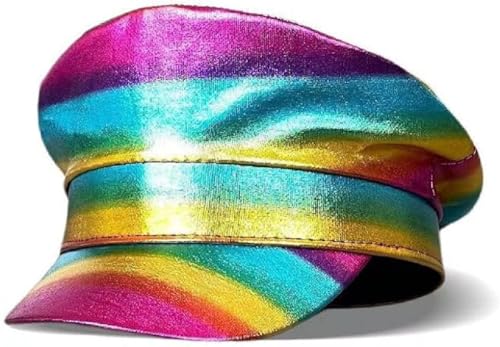 Zölibat 97797341.513 - Pride Hut für CSD, Festival und Karneval, Regenbogen Hut, LGBTQ, Kostüm Zubehör von Zoelibat