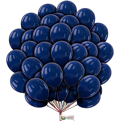 Marineblaue Luftballons, 12,7 cm, Nachtblau, Party-Luftballons für Geburtstag, Braut, Babyparty, Hochzeit, Weltraum, Party-Dekorationen, 50 Stück Ballon-Packung Marineblaue Luftballons, 12,7 cm, Nachtblau, Party-Luftballons für Geburtstag, Braut, Babyparty, Hochzeit, Weltraum, Party-Dekorationen, 50 Stück Ballon-Packung von creative balloons