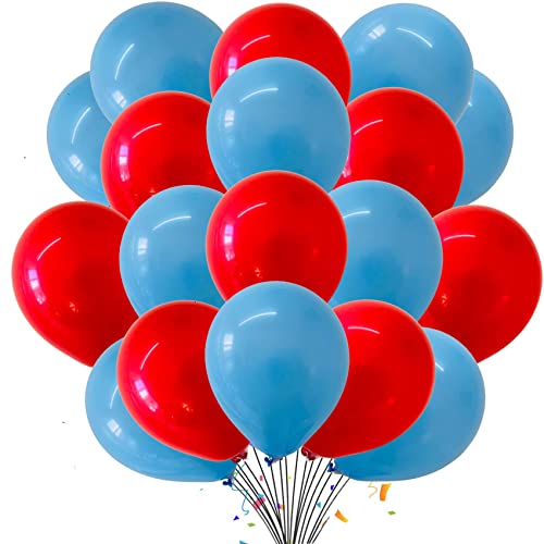 Rote und hellblaue Luftballons 12 Zoll Ballon Set für Geburtstagsdeko Ballonbogen Weihnachtsdeko Hochzeit Neujahr Dekoration 2023 30 Stück Rote und hellblaue Luftballons 12 Zoll Ballon Set für Geburtstagsdeko Ballonbogen Weihnachtsdeko Hochzeit Neujahr Dekoration 2023 30 Stück von creative balloons