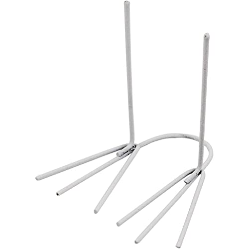 Hühnerfüße, weiß, aus Metall creotime 2,5 x 4,5 cm Hühnerfüße, weiß, aus Metall creotime 2,5 x 4,5 cm von creotime