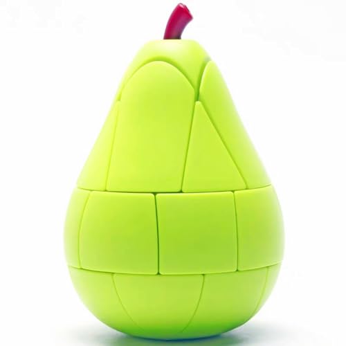 Cuberspeed FanXin Pear 3x3 Speed Cube 3D Fruit Cube 3×3 Magic Speed Cube Puzzle Cube Brain Teaser von cuberspeed
