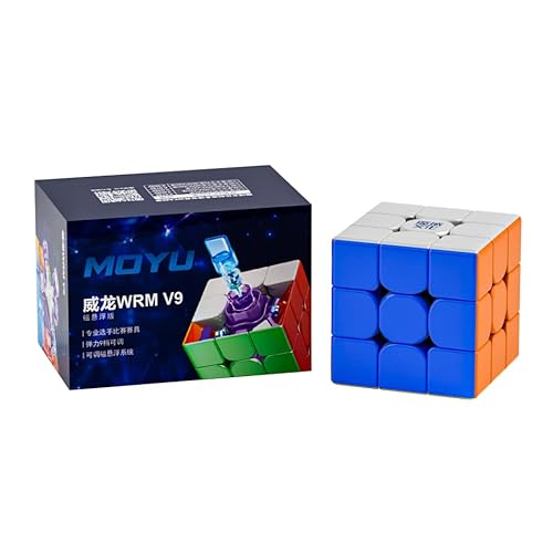 cuberspeed MoYu WeiLong WRM V9 MagLev Speed Cube 3x3 Flagship 2023 Stickerless Speed Cube von cuberspeed