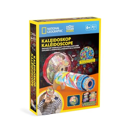CubicFun 661090 Bausatz, Großes Kaleidoskop, DIY Bastel-Set Optik, Licht und Farben, Experimentierset für Kinder ab 6 Jahren CubicFun 661090 Bausatz, Großes Kaleidoskop, DIY Bastel-Set Optik, Licht und Farben, Experimentierset für Kinder ab 6 Jahren von cubic fun
