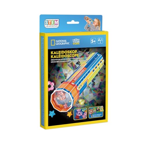 CubicFun 661117 Bausatz, Kaleidoskop, DIY Bastel-Set Optik, Licht und Farben, Experimentierset für Kinder ab 5 Jahren von cubic fun