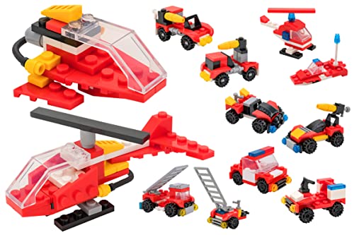 Cubix Bausteine kompatibel - Feuerwehrfahrzeuge - 6 Verschiedene Fahrzeuge Globo Spielzeug - 41642 Cubix Bausteine kompatibel - Feuerwehrfahrzeuge - 6 Verschiedene Fahrzeuge Globo Spielzeug - 41642 von Cubix