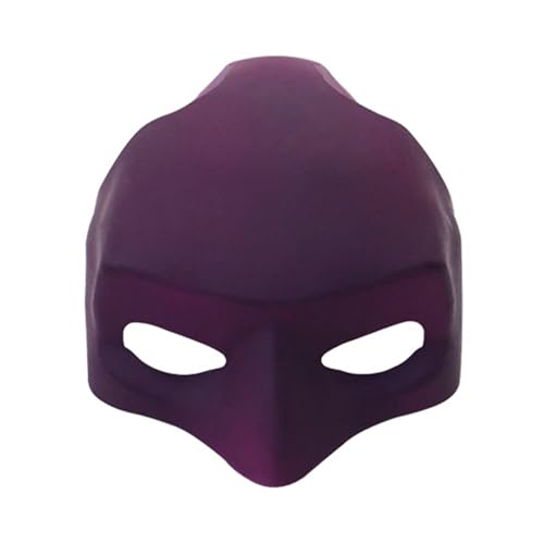 Halloween Batman Katze Maske, Fledermaus Katze Halloween Cosplay Maske, Niedliche Coole Katze Halloween Maske Kostüm Zubehör (Lila) von curfair