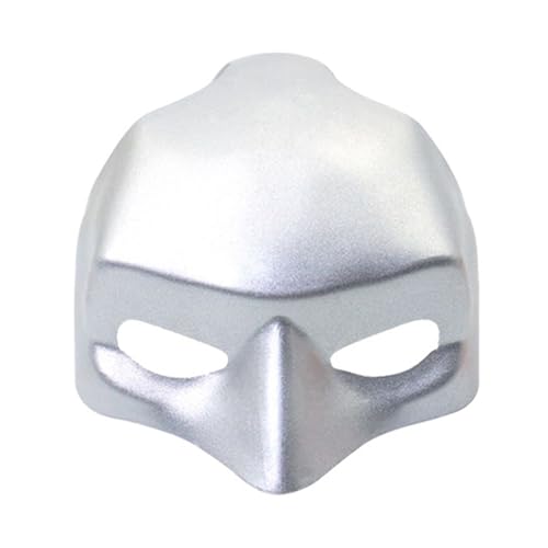 curfair Halloween Batman Katze Maske, Fledermaus Katze Halloween Cosplay Maske, Niedliche Coole Katze Halloween Maske Kostüm Zubehör (Silber) von curfair