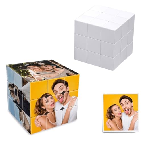 Benutzerdefinierte Würfel Puzzle mit Foto, personalisierte Foto Magic Cube 3D drehbare Würfel mit 6 Bildern, für Familie, Freunde, Geburtstag, Weihnachten, Valentinstag, Geschenk Benutzerdefinierte Würfel Puzzle mit Foto, personalisierte Foto Magic Cube 3D drehbare Würfel mit 6 Bildern, für Familie, Freunde, Geburtstag, Weihnachten, Valentinstag, Geschenk von custyoulife