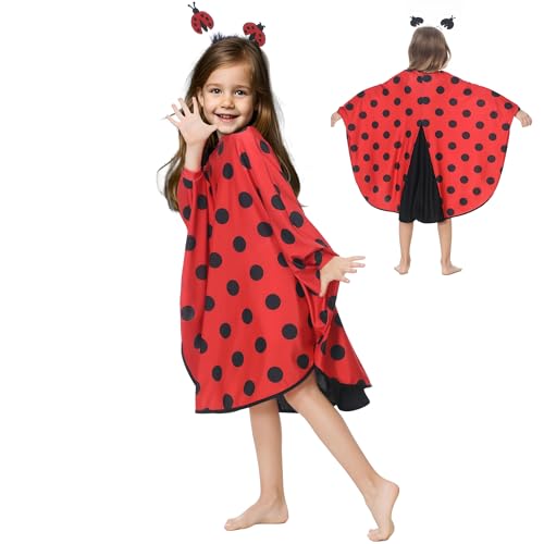 cuteDIY Marienkäfer Kostüm Kinder Faschingskostüme Set Mädchen 104 5 Jahre 122 116 Karneval cuteDIY Marienkäfer Kostüm Kinder Faschingskostüme Set Mädchen 104 5 Jahre 122 116 Karneval von cuteDIY