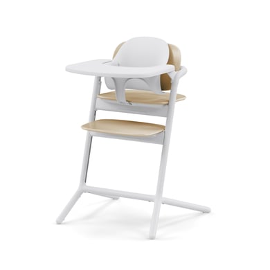 cybex GOLD Hochstuhl Lemo 3 in 1 Set Sand White von Cybex GOLD