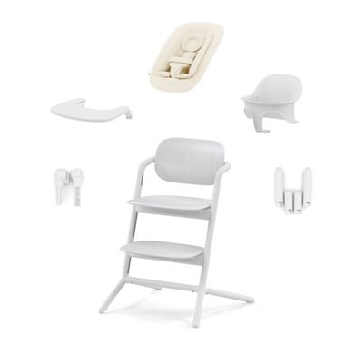 cybex GOLD Hochstuhl Lemo 4 in 1 Set All White von Cybex GOLD