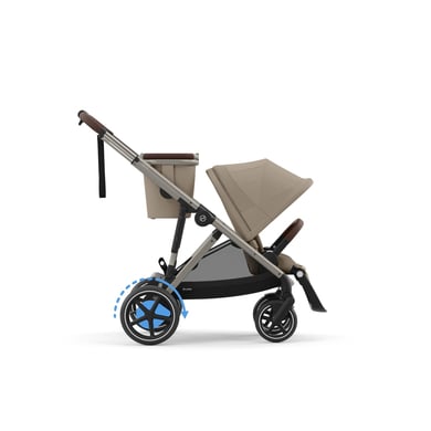 cybex GOLD e-Gazelle S Taupe Almond Beige cybex GOLD e-Gazelle S Taupe Almond Beige von Cybex GOLD