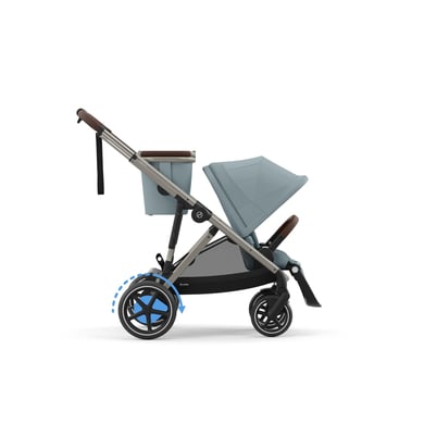 cybex GOLD e-Gazelle S Taupe Stormy Blue cybex GOLD e-Gazelle S Taupe Stormy Blue von Cybex GOLD