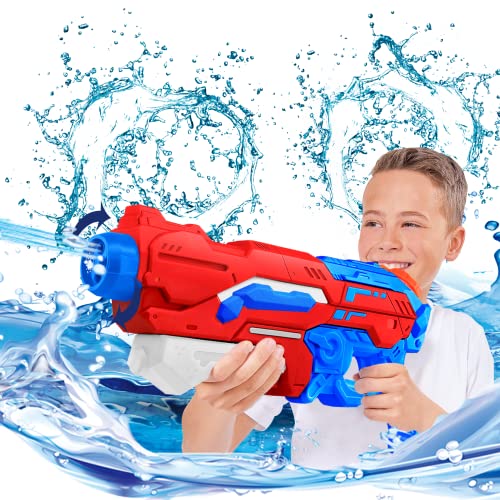 Wasserpistole 1200ml Mit Großer Reichweite Wasserspritzpistole Wasserspritzpistolen 10-11 Meter Water Gun Garten für Kinder und Erwachsene. von cygjing