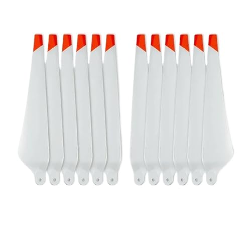 12 stücke Propeller Propeller CW CCW Klinge Requisiten Drone Zubehör for T30 3820S(12pcs White) von dEieHKw