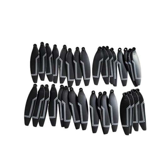 8/16/24/32PCS Drone Propeller Ersatzteil Kit Klinge CW CCW Flügel Bürstenlosen Drone Zubehör for D25 D25PRO D25-PRO MAX(32PCS Blade) von dEieHKw
