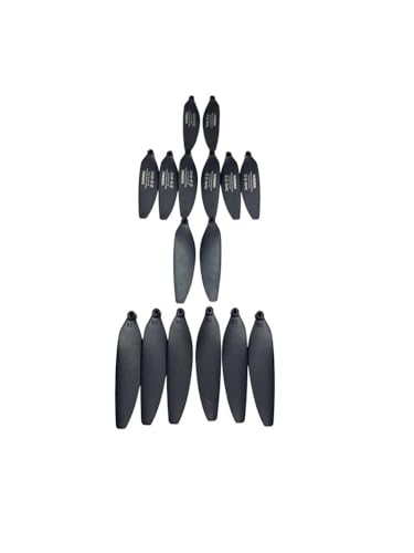 Bürstenlosen Motor Drone Faltbare RC Quadcopter Ersatz Faltbare Drone Teile Kit Propeller for F10(16PCS) von dEieHKw