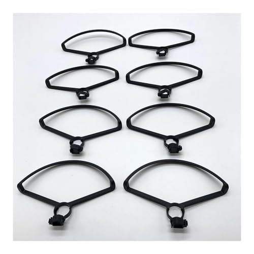 Quadcopter RC Drone Teile Propeller Blades Schutz Schutz Zubehör Kit for S5S(8PCS) von dEieHKw