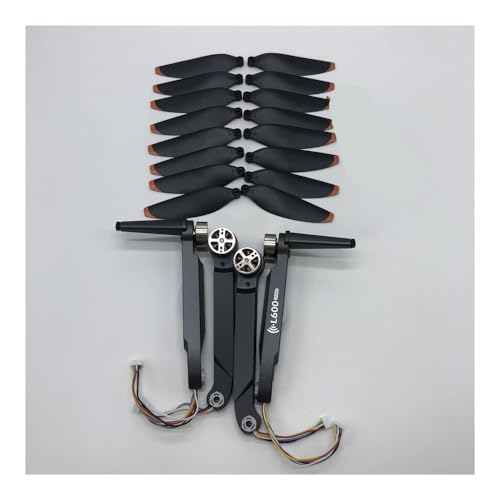 RC Drone Quadcopter Arm Motoren Motor Maschine Teile Kit Propeller for L600 Pro(White) von dEieHKw
