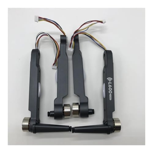 RC Drone Quadcopter Arm Motoren Motor Maschine Teile Kit Propeller for L600 Pro(Yellow) von dEieHKw