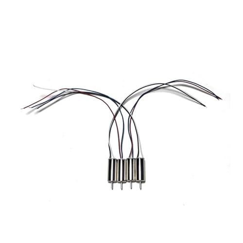 dEieHKw 1 2 4PCS Drone Ersatzteile CW CCW Motor Motoren AB Motor Zubehör for V30 4D-V30(White) von dEieHKw