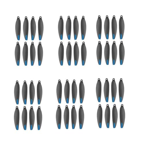 dEieHKw Bürstenlosen RC Drone Klinge Propeller Maple Leaf Fan Flügel 48PCS Klingen for S181 von dEieHKw