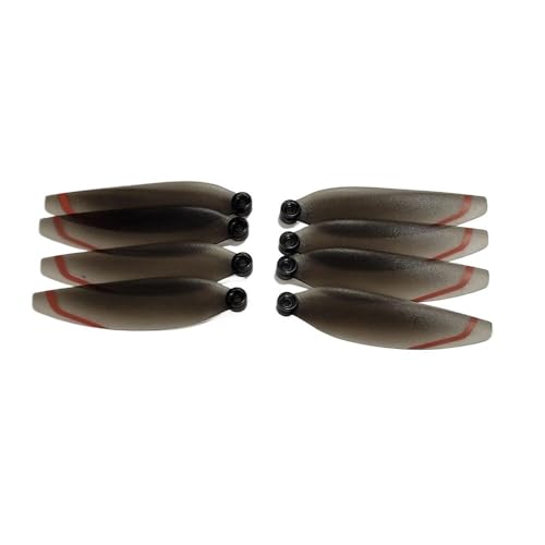 dEieHKw Drone Brushless Quadcopter Ersatzteil Propeller Blade Wing Maple Leaf Rotor Fan Zubehör 8 Teile/Satz for A22 A22Pro(8PCS) von dEieHKw