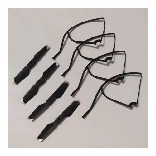 dEieHKw Drone Ersatzteil Propeller Klinge Flügel Maple Leaf/Schutzrahmen Schutz Ring Schutz RC Quadcopter Zubehör for S128(Set 01) von dEieHKw