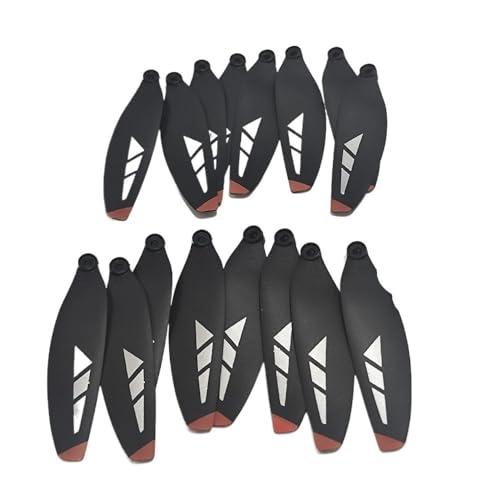 dEieHKw Drone Ersatzteile Klinge Propeller 16PCS Faltbare RC Quadcopter Fan Zubehör for LS-XT808 von dEieHKw