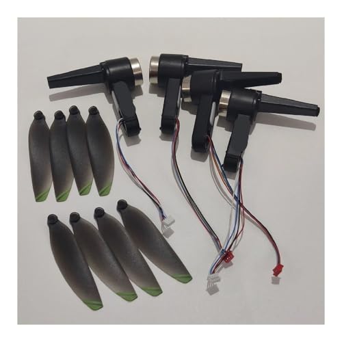 dEieHKw Drone Motor Motoren Zubehör Ersatzteile Bürstenlosen Motor Vorne Hinten Arm AB CW CCW Propeller 8PCS for XT505 MAX(Fronr Rear arm ab) von dEieHKw