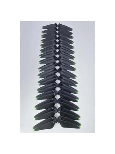 dEieHKw Drone Professionelle Quadcopter Ersatzteil Kit Hauptblatt Propeller Requisiten Flügel Zubehör for S155(32pcs Green-Black) von dEieHKw