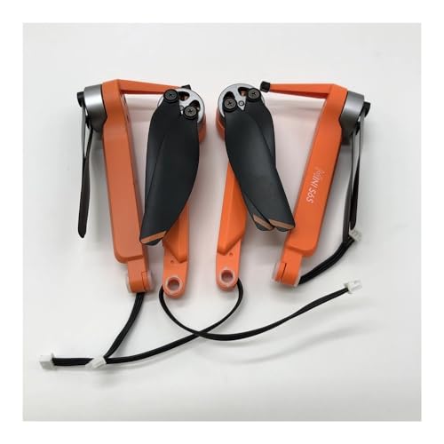 dEieHKw Faltbare Drohne RC Quadcopter Ersatzteile Brushless Motor Arm Set Propeller Blade Guard Zubehör Kit for LS-S6S(4pcs orange Arm) von dEieHKw