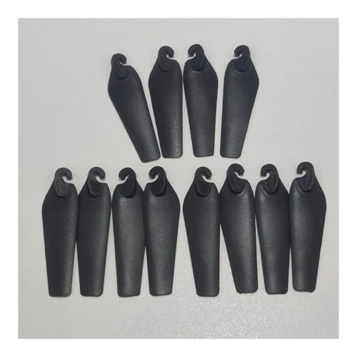 dEieHKw Faltbare Drone Ersatzteile Blade Propeller Fan Maple Leaf Wing RC Quadcopter Propeller Blades Zubehör for A88 PRO(12PCS) von dEieHKw
