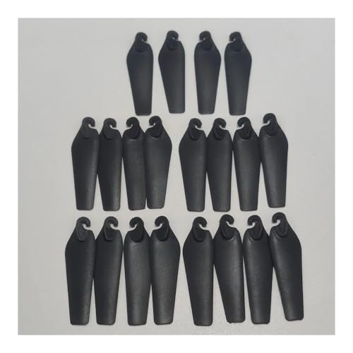dEieHKw Faltbare Drone Ersatzteile Blade Propeller Fan Maple Leaf Wing RC Quadcopter Propeller Blades Zubehör for A88 PRO(20PCS) von dEieHKw