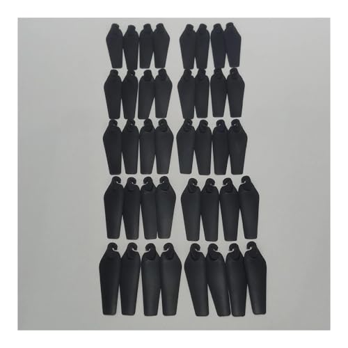 dEieHKw Faltbare Drone Ersatzteile Blade Propeller Fan Maple Leaf Wing RC Quadcopter Propeller Blades Zubehör for A88 PRO(40PCS) von dEieHKw