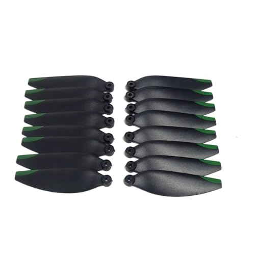 dEieHKw Faltbare Drone Quadcopter Propeller Ersatzteil RC Hubschrauber Flügel Zubehör 8 Teile/Satz for S118 S118 PRO MAX(16PCS Propeller) von dEieHKw