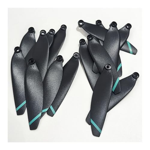 dEieHKw Faltbare RC Drone Maple Leaf Fan Ersatzteil Flügel Teile Klinge Propeller Zubehör 16PCS for KF110 PRO MAX von dEieHKw
