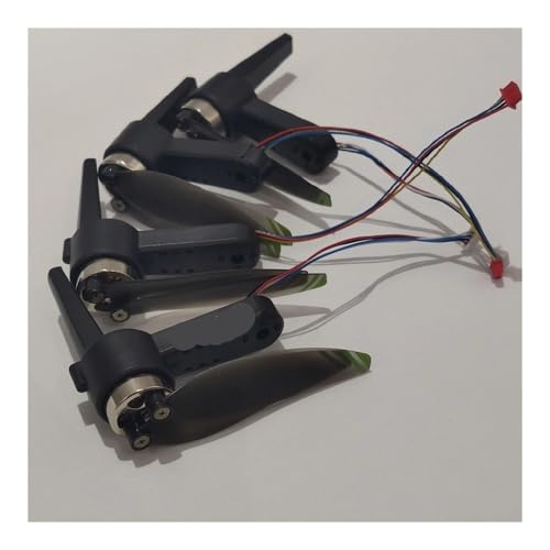 dEieHKw Komplettset Drohne Faltbarer RC Quadcopter Ersatzteile Vorne Hinten AB Arm Bürstenloser Motor Zubehör Kit for XT505 MAX von dEieHKw