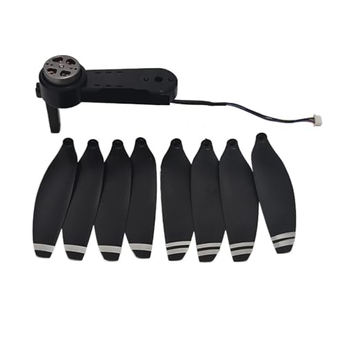 dEieHKw RC Folding Drone Ersatzteile Front B Bürstenlosen Motor Arm Klinge Propeller Fan for F188 von dEieHKw