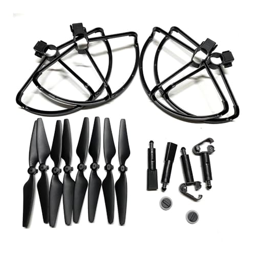 dEieHKw Rc Drone Blades Teil Propeller Schutz Fahrwerk Schutz Zubehör for F22 S2 F22S 4K Pro(Guard Blades kit) von dEieHKw