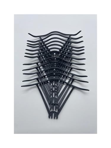 dEieHKw Vermeidung von Luftaufnahmen RC Drone Quadcopter Ersatzteile Propeller Requisiten Maple Leaf Blade Schutzrahmen for Q6 G6 S6 PRO(12PCS) von dEieHKw