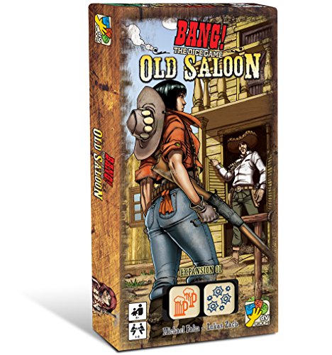 dV Giochi dvg9112 – The Dice Game Old Saloon – Erweiterung des Spiel-Würfel-Bang. von dV Giochi